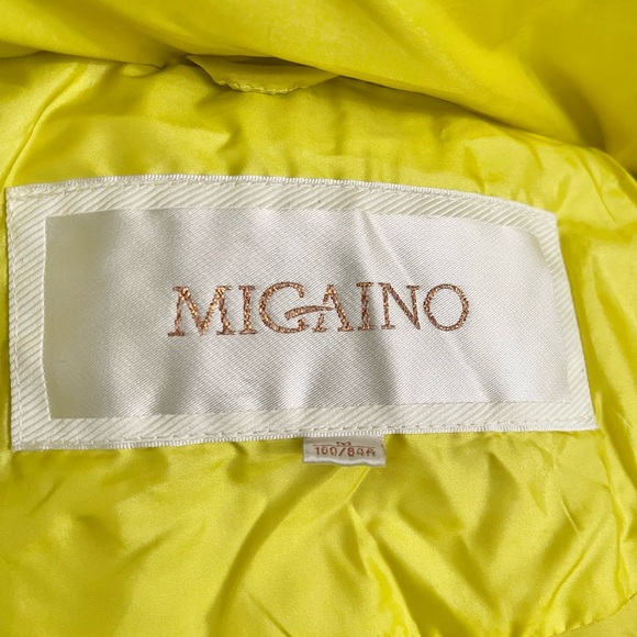 Women Winter Hooded Quilted Light Portable Down Coat Yellow Outerwear Size S/M - Picture 11 of 16